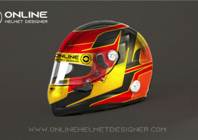 Helmet Design No. 8 design option 40146-7