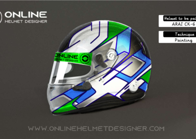 Helmet Design No. 16 design option 40844-1