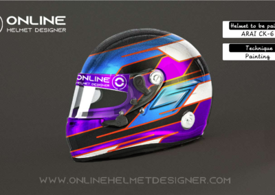 Helmet Design No. 18 design option 40980-1
