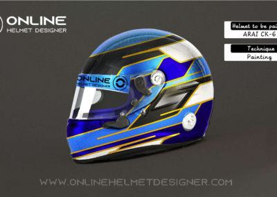 Helmet Design No. 18 design option 40980-3