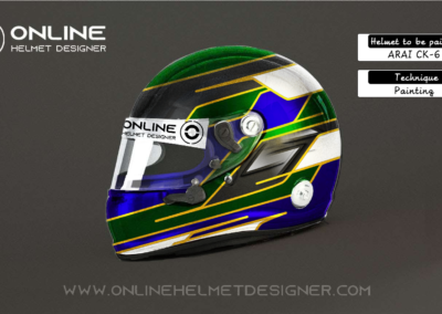 Helmet Design No. 18 design option 40980-2