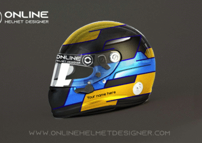 Helmet Design No. 3 design option 65909-3