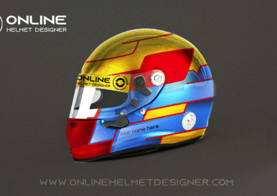Helmet Design No. 3 design option 65909-7